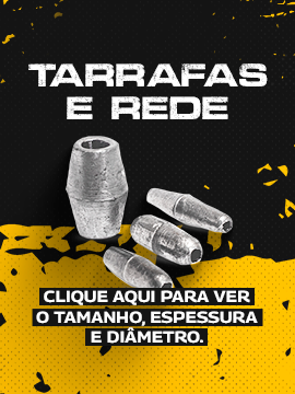 Imagem ilustrativa do post: Chumbadas p/ Tarrafas e Redes